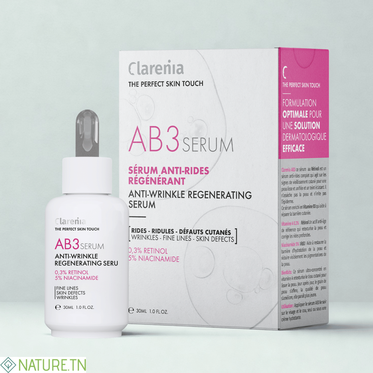 CLARENIA AB3 SERUM ANTI RIDES REGENERANT 30ML 1 CLARENIA AB3 SERUM ANTI RIDES REGENERANT 30ML 1