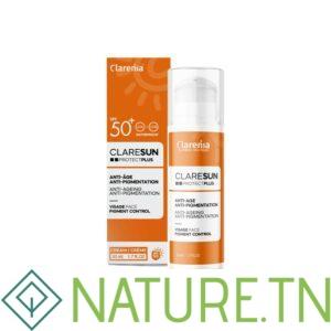 CLARENIA CLARESUN ECRAN ANTI AGE ANTI PIGMENTATION SPF50+ 50ML