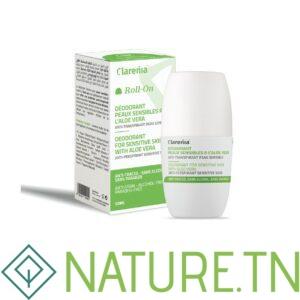 CLARENIA DEODORANT PEAUX SENSIBLES ALOE VERA 50ML