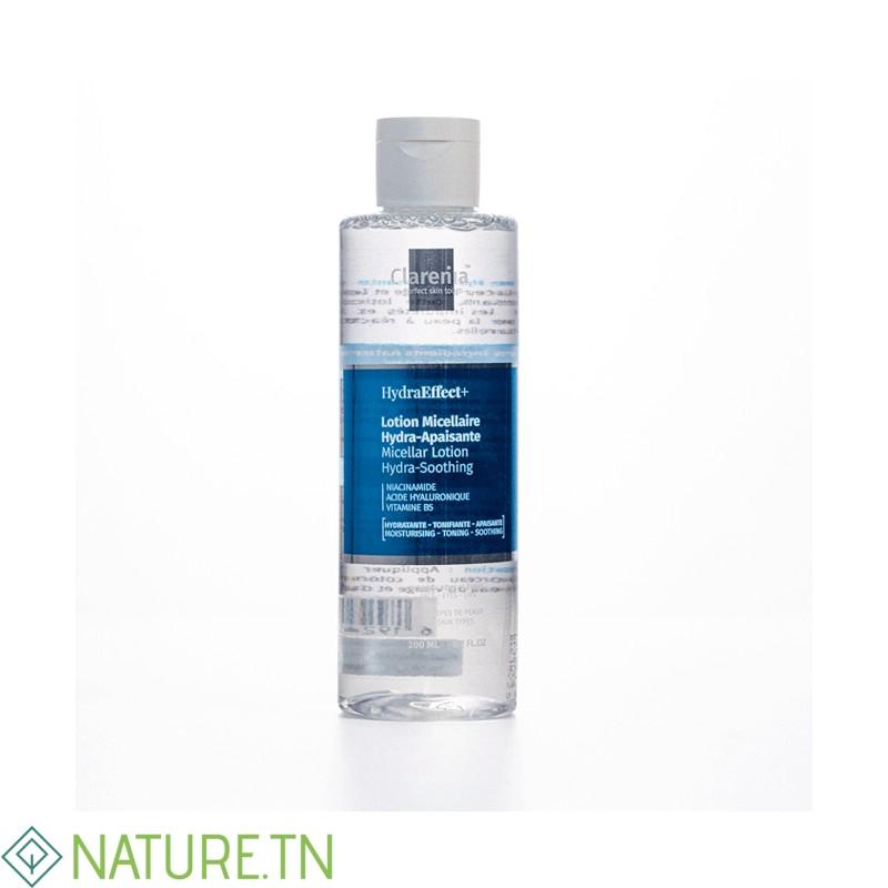 CLARENIA HYDRAEFFECT+ LOTION MICELLAIRE HYDRA APAISANTE 200ML 3 CLARENIA HYDRAEFFECT+ LOTION MICELLAIRE HYDRA APAISANTE 200ML