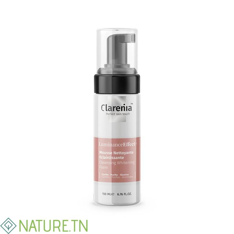 CLARENIA LUMINANCE EFFECT MOUSSE NETTOYANTE ECLAIRCISSANTE 150ML 3 CLARENIA LUMINANCE EFFECT MOUSSE NETTOYANTE ECLAIRCISSANTE 150ML