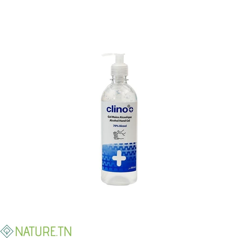 CLINO+ GEL MAINS ALCOOLIQUE 70% ALCOOL 500ML 3 CLINO+ GEL MAINS ALCOOLIQUE 70% ALCOOL 500ML