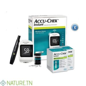 COFFRET ACCU-CHEK INSTANT (100 BANDELETTES+APPAREIL DE GLYCEMIE)