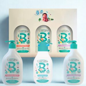COSMALINE BEBE CLEANSING 2IN1+BODY LOTION+BUBBLE BATH GEL