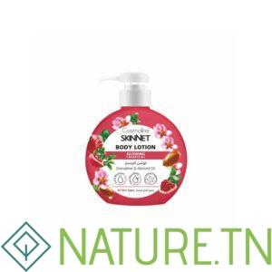 COSMALINE SKINNET LAIT CORPS GRENADINE ECLATANTE ET HUILE D’AMANDE 400ML