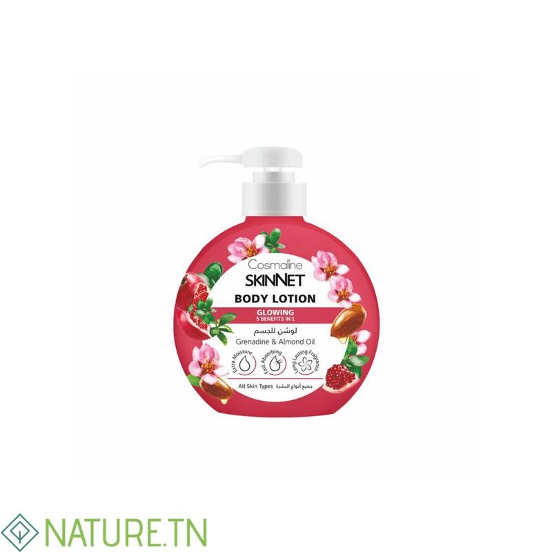 COSMALINE SKINNET LAIT CORPS GRENADINE ECLATANTE ET HUILE D'AMANDE 400ML 1 COSMALINE SKINNET LAIT CORPS GRENADINE ECLATANTE ET HUILE D'AMANDE 400ML 1
