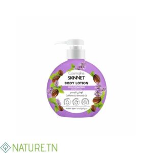 COSMALINE SKINNET LOTION CORPORELLE RAJEUNISSANTE A LA CAFEINE ET A L’HUILE D’AMANDE 400ML