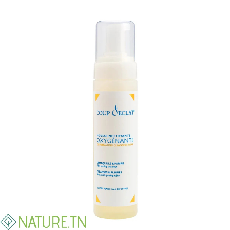 COUP DECLAT MOUSSE NETTOYANTE OXGENANTE 200 ML 3 COUP DECLAT MOUSSE NETTOYANTE OXGENANTE 200 ML