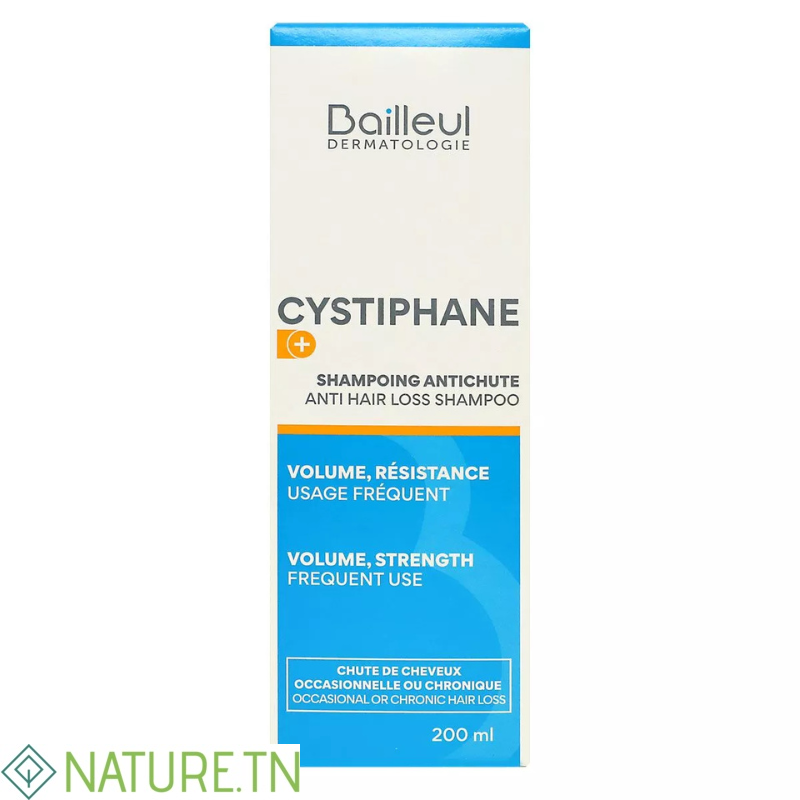 CYSTIPHANE SHAMPOOING ANTI CHUTE 200ML 3 CYSTIPHANE SHAMPOOING ANTI CHUTE 200ML