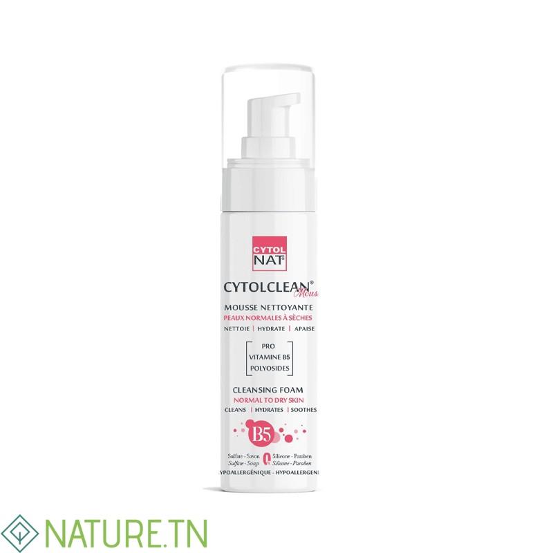 CYTOL CLEAN MOUSSE NETTOYANTE PEAUX NORMALES A SECHES 150ML 3 CYTOL CLEAN MOUSSE NETTOYANTE PEAUX NORMALES A SECHES 150ML