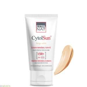 CYTOL CYTOLNAT CYTOLSUN ECRAN SPF50+ TEINTE BEIGE SABLE