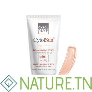 CYTOLNAT CYTOLSUN ECRAN SPF50+ TEINTE BEIGE NATUREL 50ML
