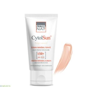 CYTOLNAT CYTOLSUN ECRAN SPF50+ TEINTE BEIGE NATUREL 50ML