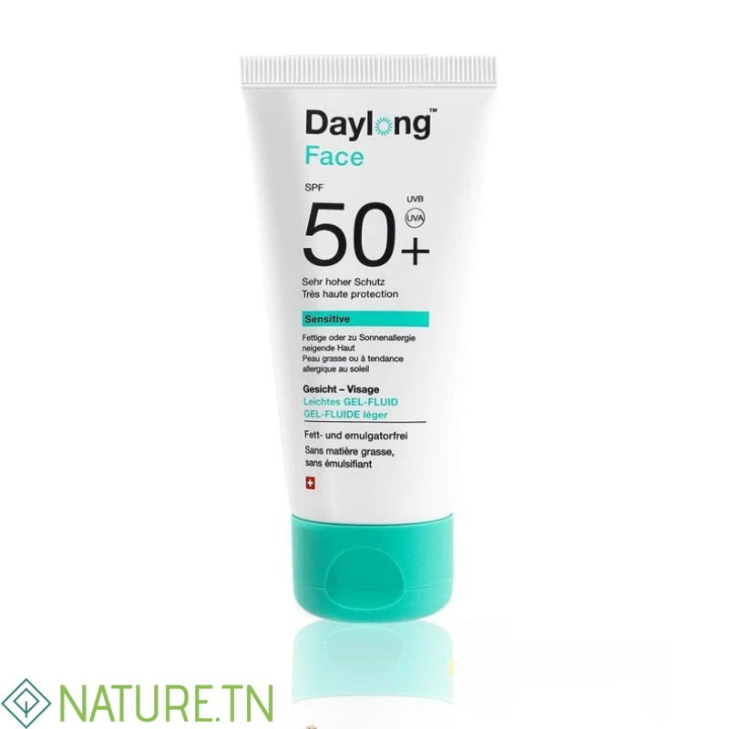 DAYLONG FACE GEL FLUIDE LEGER SPF50+ 50ML 1 DAYLONG FACE GEL FLUIDE LEGER SPF50+ 50ML 1