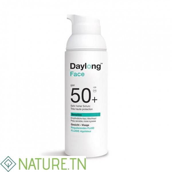 DAYLONG FACE SENSITIVE FLUIDE REGULATEUR SPF50+ 50ML 3 DAYLONG FACE SENSITIVE FLUIDE REGULATEUR SPF50+ 50ML