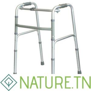 DEAMBULATEUR PLIABLE EN ALUMINIUM SANS ROUES