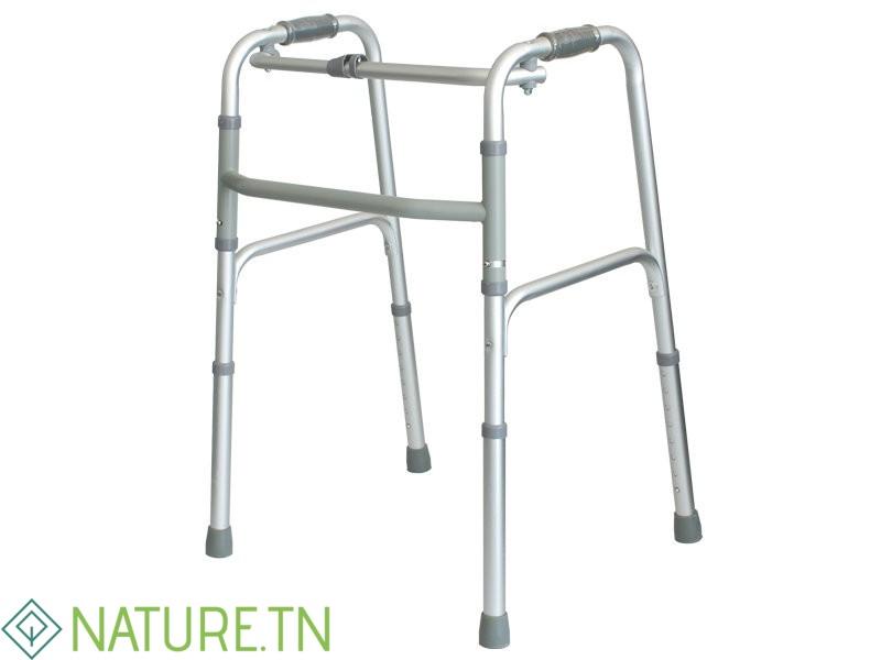 DEAMBULATEUR PLIABLE EN ALUMINIUM SANS ROUES 3 DEAMBULATEUR PLIABLE EN ALUMINIUM SANS ROUES