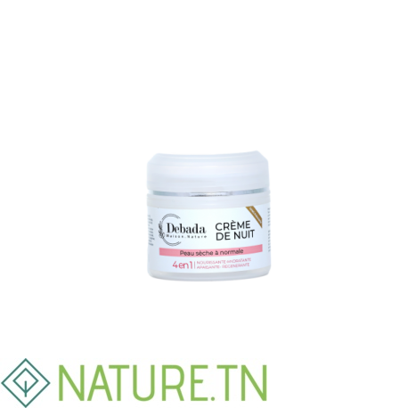 DEBADA CREME DE NUIT PEAU SECHE A NORMALE 50 ML 3 DEBADA CREME DE NUIT PEAU SECHE A NORMALE 50 ML