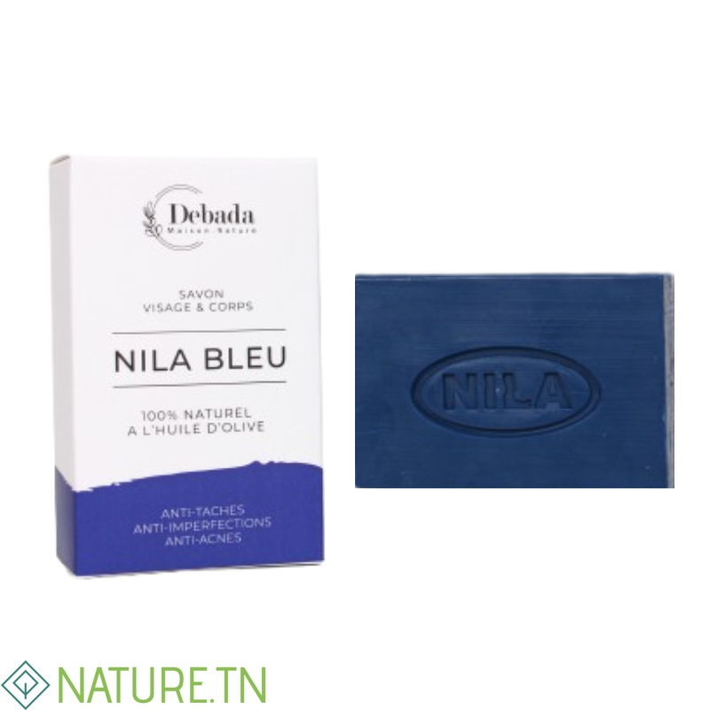 DEBADA SAVON VISAGE ET CORPS NILA BLEU 120GR 3 DEBADA SAVON VISAGE ET CORPS NILA BLEU 120GR