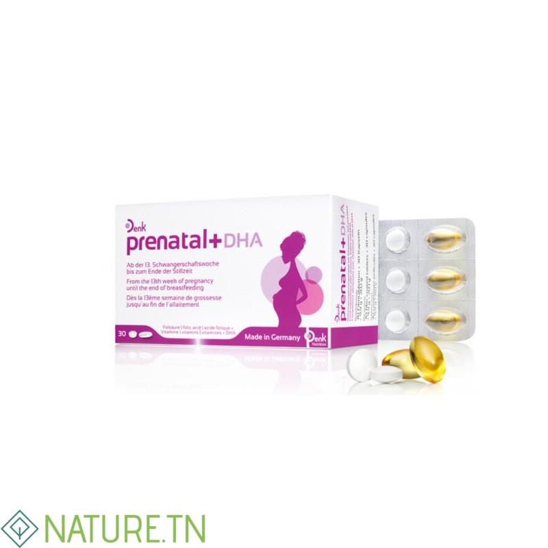 DENK PRENATAL+ DHA 30 COMPRIMES 3 DENK PRENATAL+ DHA 30 COMPRIMES