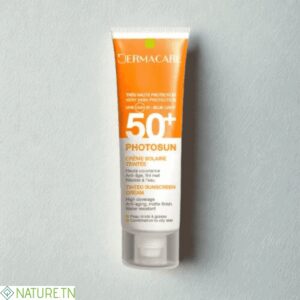 DERMACARE PHOTOSUN 01 CREME SOLAIRE TEINTE PEAUX MIXTES A GRASSES SPF 50+ 50ML
