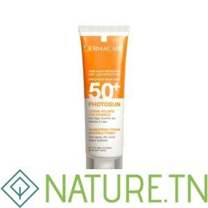 DERMACARE PHOTOSUN CREME SOLAIRE FINI INVISIBLE SPF50+ 50ML