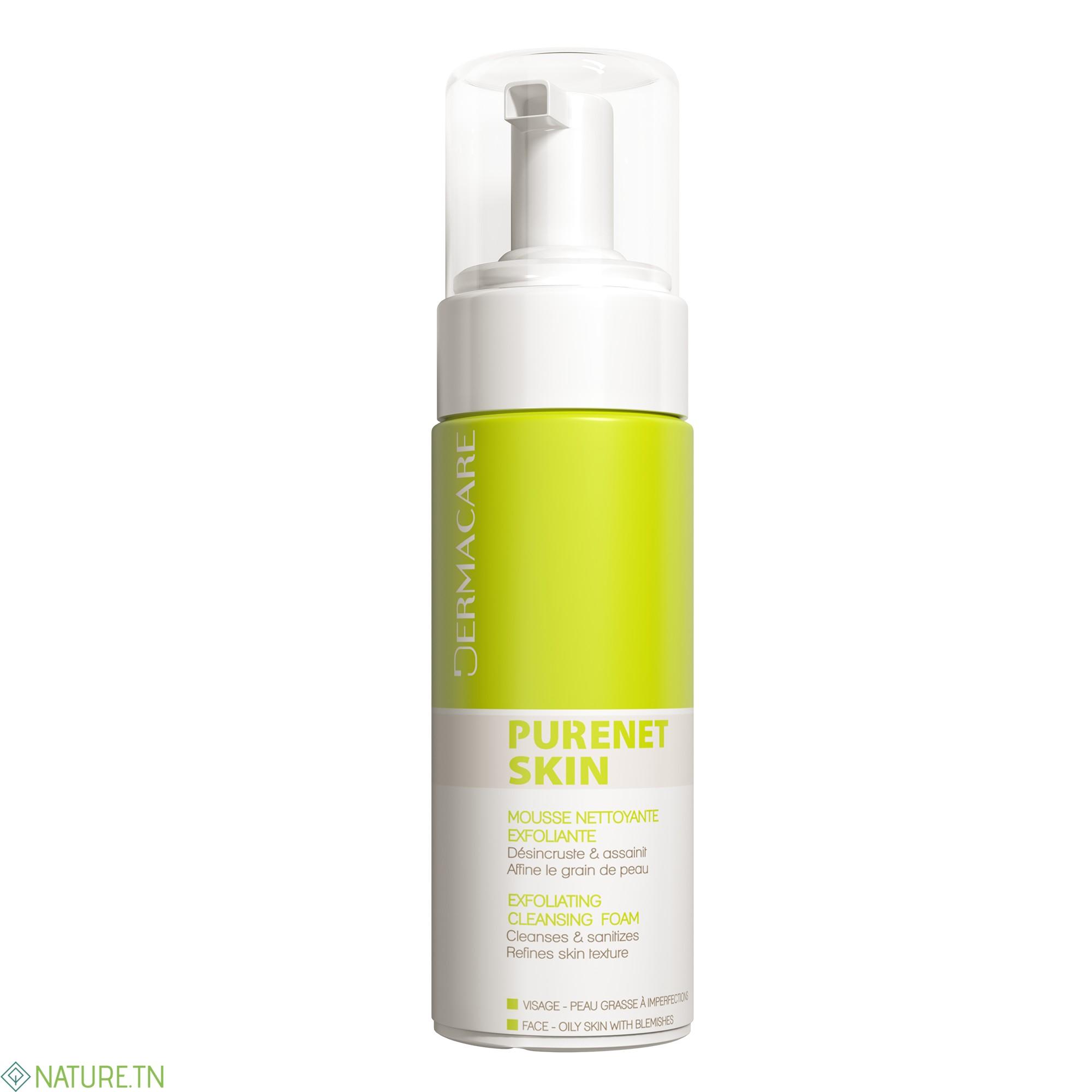 DERMACARE PURENET SKIN MOUSSE NETTOYANTE EXFOLIANTE 150 ML 1 DERMACARE PURENET SKIN MOUSSE NETTOYANTE EXFOLIANTE 150 ML 1
