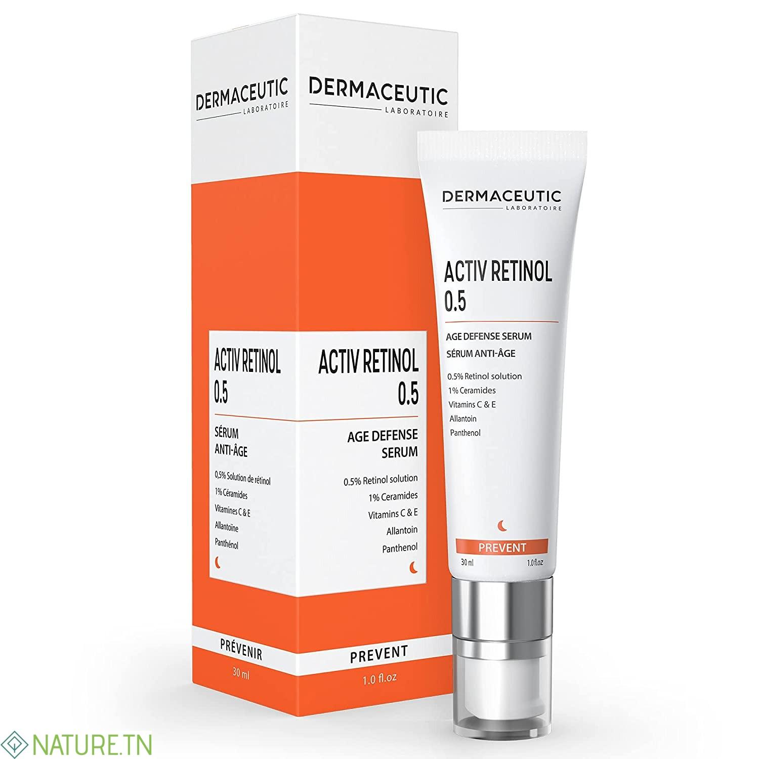 DERMACEUTIC ACTIV RETINOL 0.5 SERUM ANTI AGE 30ML 3 DERMACEUTIC ACTIV RETINOL 0.5 SERUM ANTI AGE 30ML