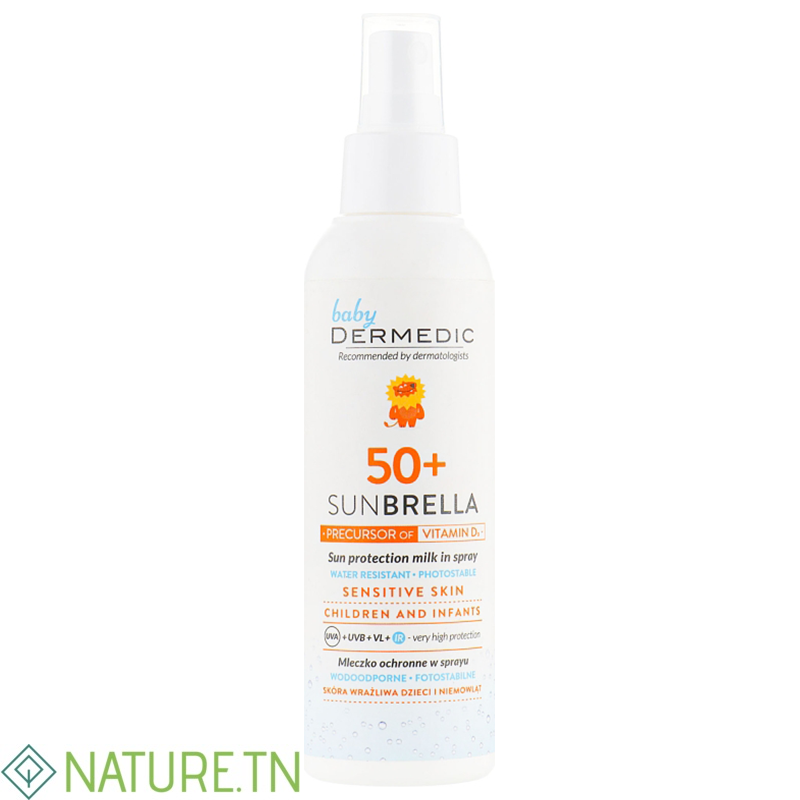 DERMEDIC BABY SUNBRELLA SPRAY SPF 50+ 150ML 1 DERMEDIC BABY SUNBRELLA SPRAY SPF 50+ 150ML 1