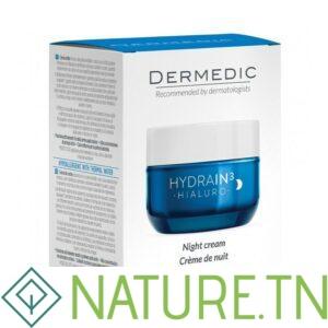 DERMEDIC HYDRAIN 3 CREME DE NUIT HYDRATANTE 55ML