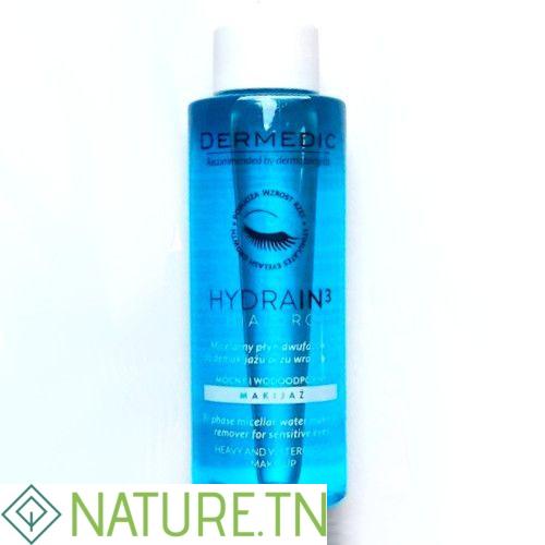 DERMEDIC HYDRAIN 3 EAU MICELLAIRE BI PHASE DEMAQUILLANTE 115ML 1 DERMEDIC HYDRAIN 3 EAU MICELLAIRE BI PHASE DEMAQUILLANTE 115ML 1