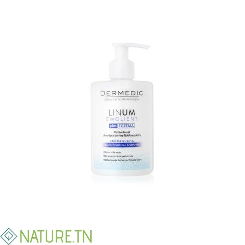 DERMEDIC LINUM EMOLLIENT SAVON A MAINS ANTI BACTERIEN 300ML 3 DERMEDIC LINUM EMOLLIENT SAVON A MAINS ANTI BACTERIEN 300ML