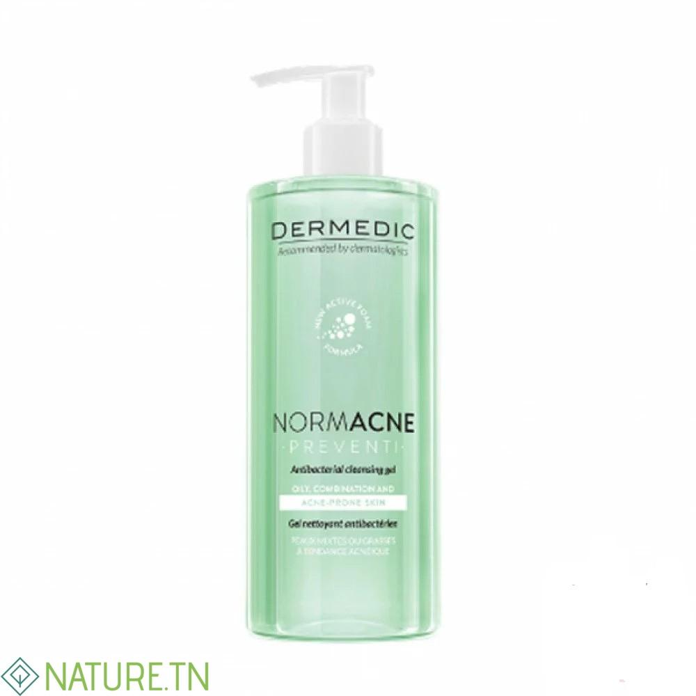 DERMEDIC NORMACNE PREVENTI GEL NETTOYANT ANTI BACTERIEN 500ML 3 DERMEDIC NORMACNE PREVENTI GEL NETTOYANT ANTI BACTERIEN 500ML