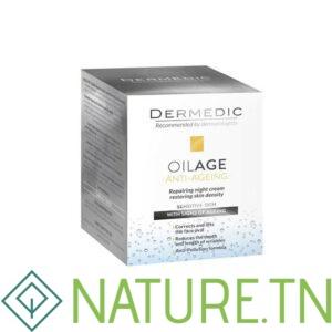 DERMEDIC OILAGE CREME DE NUIT REPARATRICE ANTI-AGE 50ML