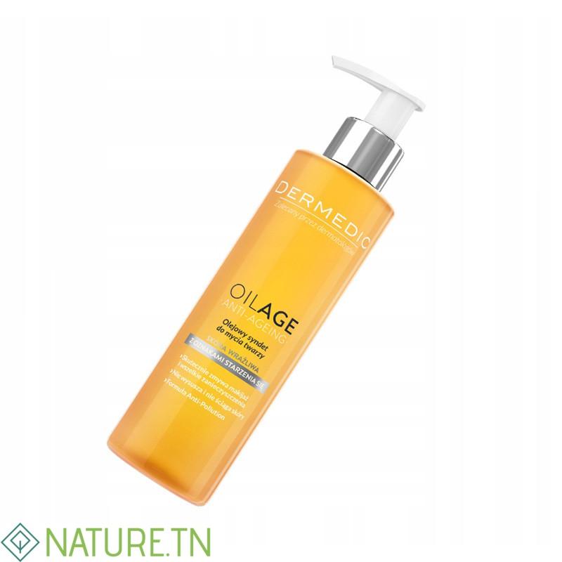 DERMEDIC OILAGE SYNDET HUILEUX NETTOYANT ANTI AGE 200ML 3 DERMEDIC OILAGE SYNDET HUILEUX NETTOYANT ANTI AGE 200ML