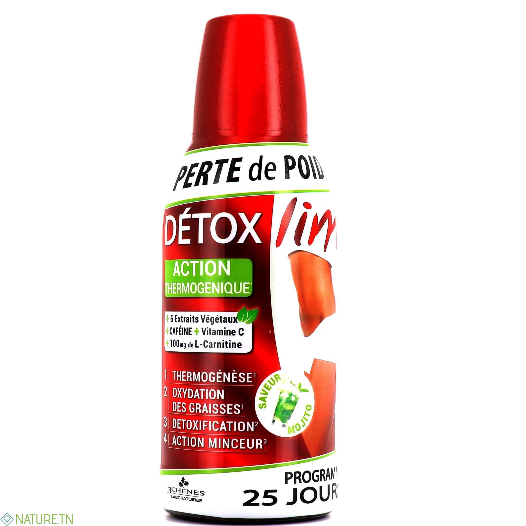 DETOXLIM PERTE DE POIDS ACTION THERMOLOGIQUE 500ML 1 DETOXLIM PERTE DE POIDS ACTION THERMOLOGIQUE 500ML 1