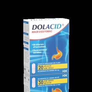 DOLACID MAUX D’ESTOMAC 20 GELULES