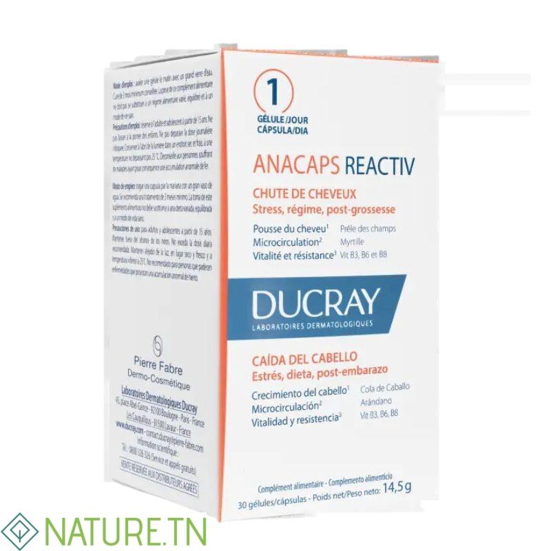DUCRAY ANACAPS REACTIV 30 CAPSULES 1 DUCRAY ANACAPS REACTIV 30 CAPSULES 1