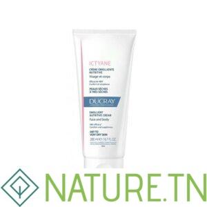 DUCRAY ICTYANE CREME EMOLLIENTE NUTRITIVE VISAGE ET CORPS 200ML