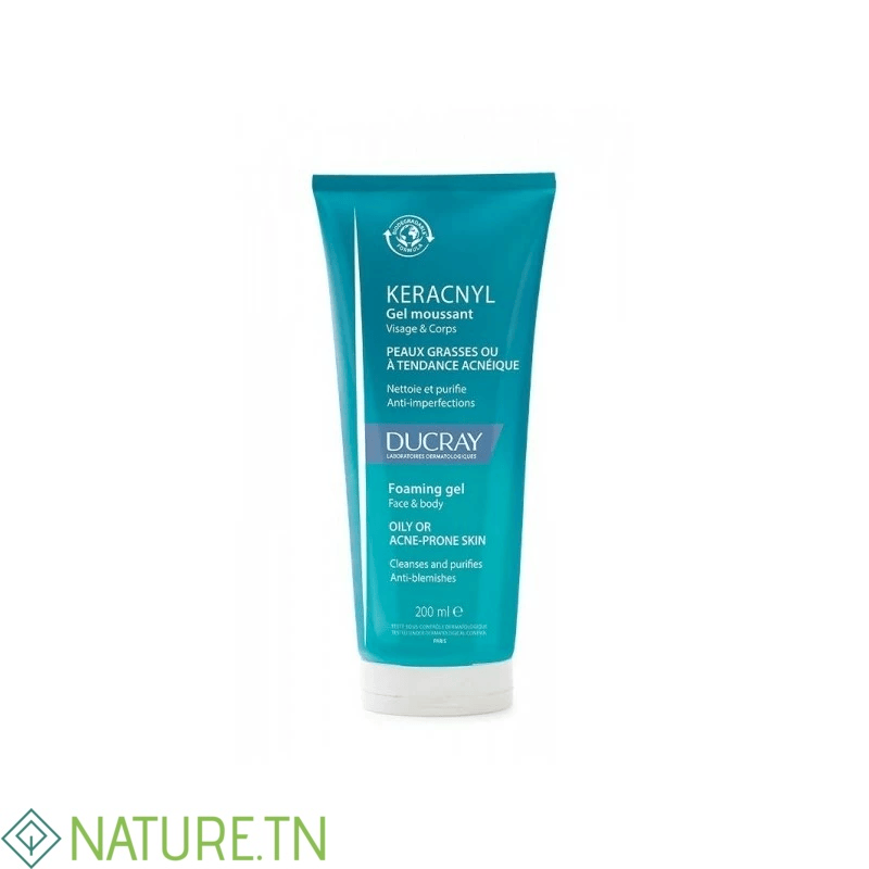 DUCRAY KERACNYL GEL MOUSSANT VISAGE ET CORPS 200ML 3 DUCRAY KERACNYL GEL MOUSSANT VISAGE ET CORPS 200ML