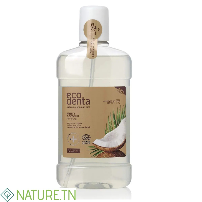 ECODENTA BAIN DE BOUCHE A LA NOIX DE COCO 250ML 3 ECODENTA BAIN DE BOUCHE A LA NOIX DE COCO 250ML