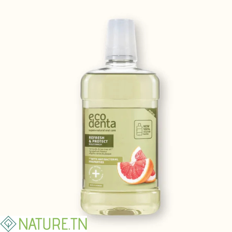 ECODENTA BAIN DE BOUCHE PAMPLEMOUSSE 500 ML 1