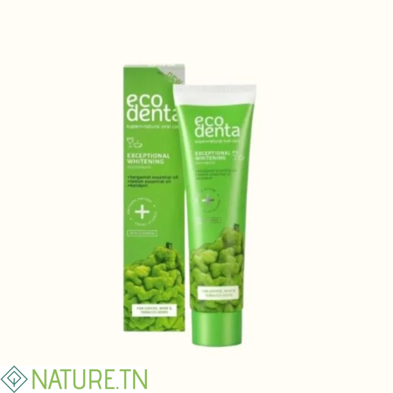 ECODENTA DENTIFRICE BLANCHISSANT CONTRE LE CAFE 100 ML 1 ECODENTA DENTIFRICE BLANCHISSANT CONTRE LE CAFE 100 ML 1