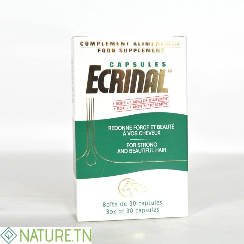 ECRINAL SOIN ET BEAUTE ONGLES ET CHEVEUX 30 CAPSULES 1