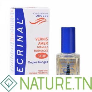 ECRINAL VERNIS AMER STOP AUX ONGLES RONGES 10ML
