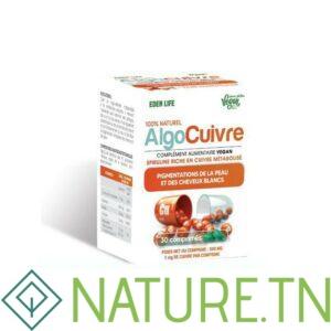 EDEN LIFE ALGO CUIVRE 30 COMPRIMES