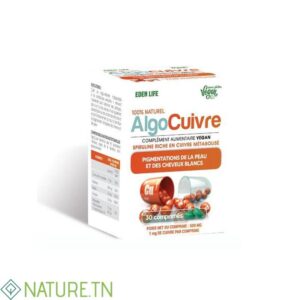 EDEN LIFE ALGO CUIVRE 30 COMPRIMES