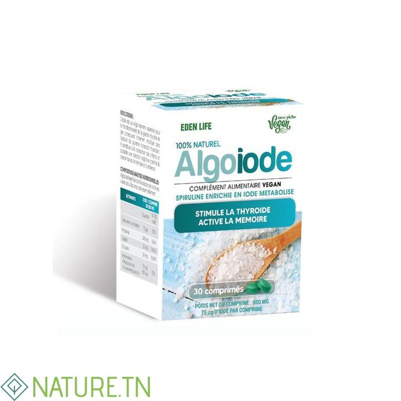 EDEN LIFE ALGO IODE 30 COMPRIMÉS 3 EDEN LIFE ALGO IODE 30 COMPRIMÉS