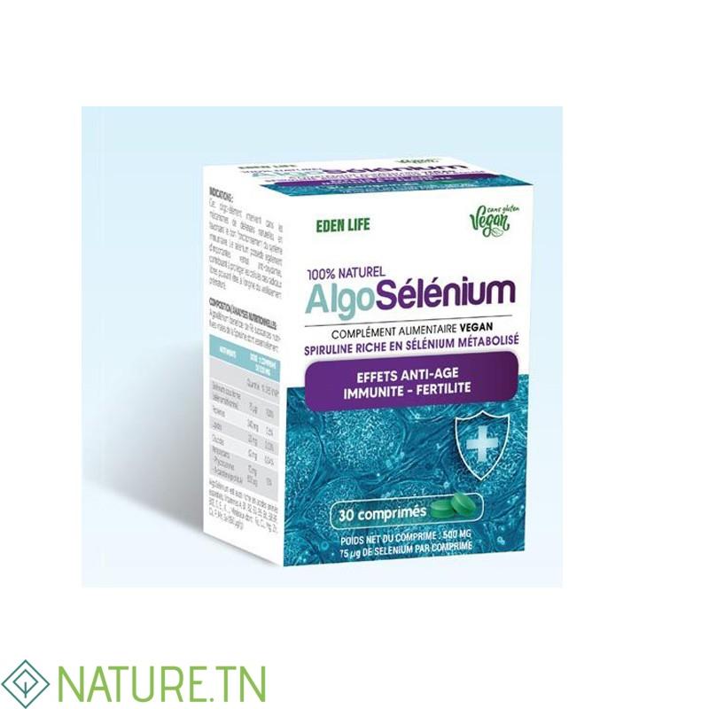 EDEN LIFE ALGO SELENIUM 30 COMPRIMES 1