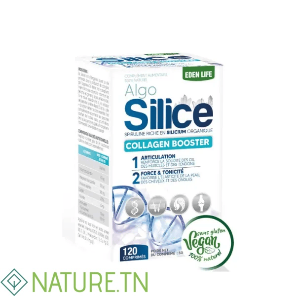 EDEN LIFE ALGO SILLICE COLLAGEN BOOSTER 120 COMPRIMES 1 EDEN LIFE ALGO SILLICE COLLAGEN BOOSTER 120 COMPRIMES 1